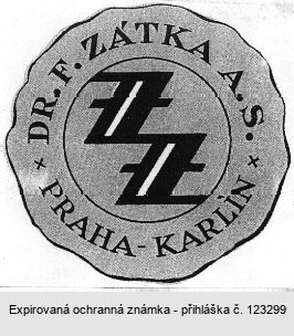 ZZ DR.F.ZÁTKA A.S. PRAHA - KARLÍN