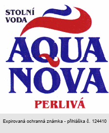 STOLNÍ VODA AQUA NOVA PERLIVÁ