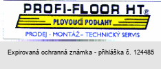 PROFI-FLOOR HT PLOVOUCÍ PODLAHY PRODEJ - MONTÁŽ - TECHNICKÝ SERVIS