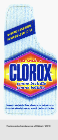 BEZ CHLORU CLOROX jemné bělidlo