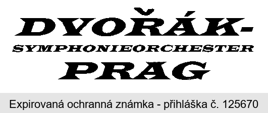 DVOŘÁK - SYMPHONIEORCHESTER PRAG