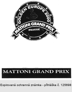 GOLDEN EUROPE 2000 MATTONI GRAND PRIX PRAGUE