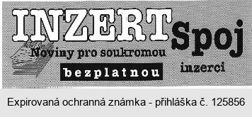 INZERTSpoj Noviny pro soukromou bezplatnou inzerci