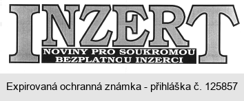 INZERT NOVINY PRO SOUKROMOU BEZPLATNOU INZERCI