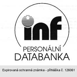 inf PERSONÁLNÍ DATABANKA