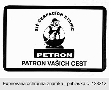 SÍŤ ČERPACÍCH STANIC PETRON PATRON VAŠICH CEST