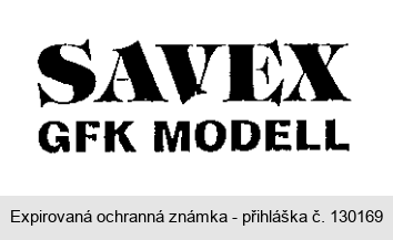 SAVEX GFK MODELL