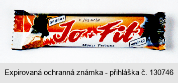 Müsli tyčinka Jo+Fit ananas v jogurtu