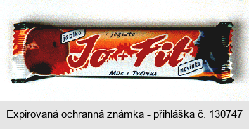 Müsli tyčinka Jo+Fit jablko v jogurtu