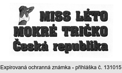 MISS LÉTO MOKRÉ TRIČKO Česká republika