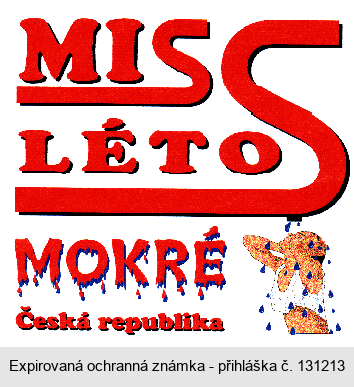 MISS LÉTO MOKRÉ Česká republika