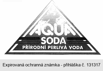 AQUA SODA PŘÍRODNÍ PERLIVÁ VODA