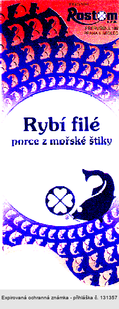 Rybí filé porce z mořské štiky