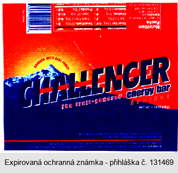 CHALLENGER energy bar APRICOT