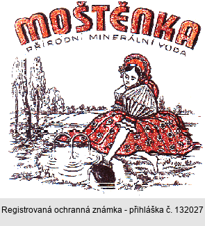 MOŠTĚNKA PŘÍRODNÍ MINERÁLNÍ VODA