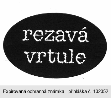 rezavá vrtule