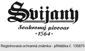 Svijany Soukromý pivovar 1564