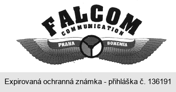 FALCOM COMMUNICATION PRAHA BOHEMIA