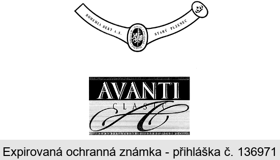 AVANTI CLASIC AC BOHEMIA SEKT A.S. STARÝ PLZENEC