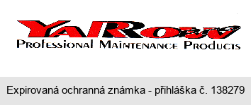 YARROW PRO PROFESSIONAL MAINTENANCE PRODUCTS