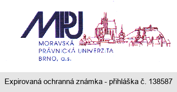 MPU MORAVSKÁ PRÁVNICKÁ UNIVERZITA BRNO, a.s.