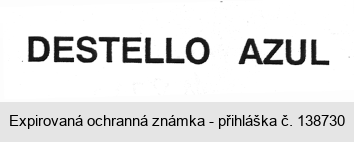 DESTELLO AZUL
