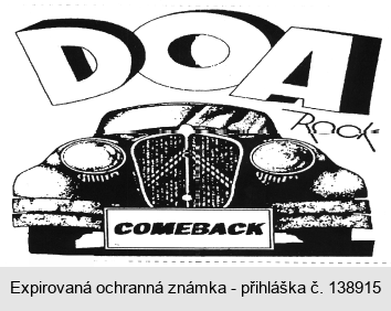 DOA Rock COMEBACK