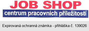 JOB SHOP centrum pracovních příležitostí