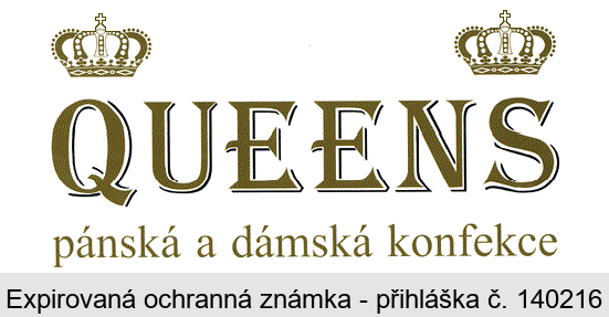 QUEENS pánská a dámská konfekce