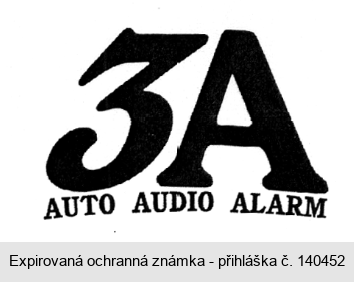 3A AUTO AUDIO ALARM