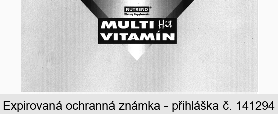 NUTREND MULTI HIT VITAMÍN