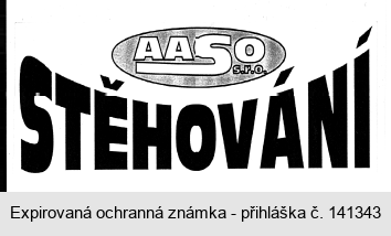 AASO s.r.o. STĚHOVÁNÍ