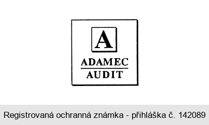 A ADAMEC AUDIT