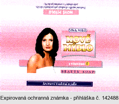 VIVA MILO NOVÉ MÝDLO s vitaminem E BEAUTY SOAP