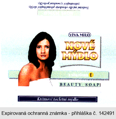 VIVA MILO NOVÉ MÝDLO s vitaminem E BEAUTY SOAP