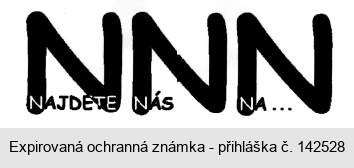 NNN NAJDETE NÁS NA...