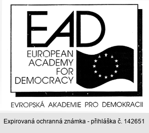 EAD EUROPEAN ACADEMY FOR DEMOCRACY EVROPSKÁ AKADEMIE PRO DEMOKRACII