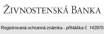 ŽIVNOSTENSKÁ BANKA