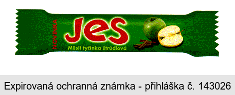 Jes Müsli tyčinka štrůdlová