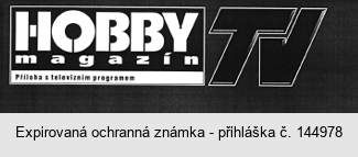 HOBBY magazín TV Příloha s televizním programem