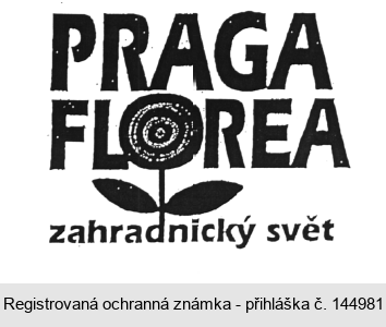 PRAGA FLOREA zahradnický svět