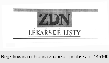 ZDN LÉKAŘSKÉ LISTY