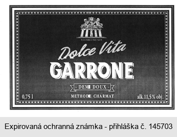 GARRONE DOLCE VITA