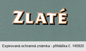 ZLATÉ