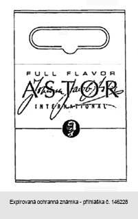 FULL FLAVOR Johann Jacob ASTOR INTERNATIONAL