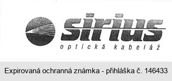 sirius optická kabeláž