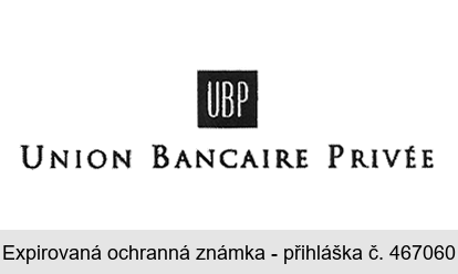 UBP UNION BANCAIRE PRIVÉE