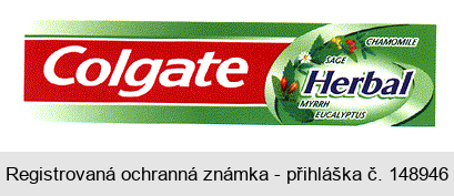 Colgate Herbal CHAMOMILE SAGE MYRRH EUCALYPTUS