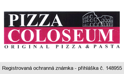 PIZZA COLOSEUM ORIGINAL PIZZA & PASTA