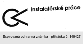 CV instalatérské práce